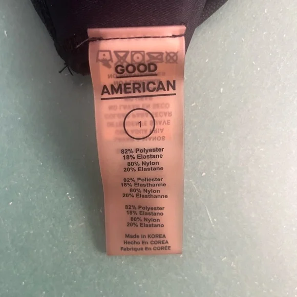 GOOD AMERICAN Gilded Leopard sports bra mesh back panel size small/1 - Picture 6 of 8